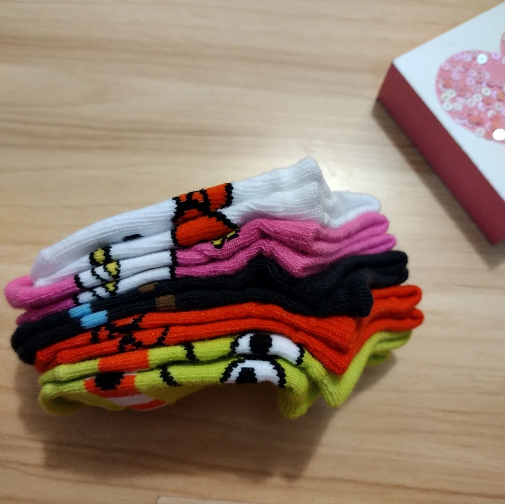 Hello Kitty and Friends No Show Socks Toddler Girl Shoe Size 4-7.5 NWT